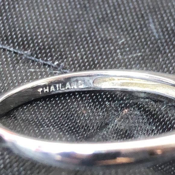 Sterling Silver Amethyst, Garnet, Peridot, Citrine Vintage Gemstone Ring Sz 10 - Picture 16 of 17